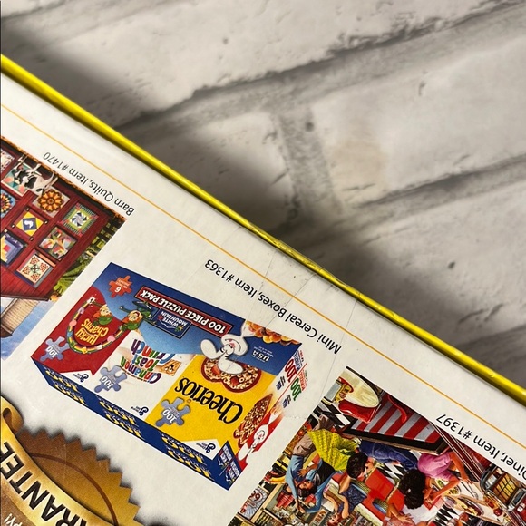 White Mountain 1000 piece Puzzle Vibrant colors Jigsaw complete I love islands - Picture 10 of 11